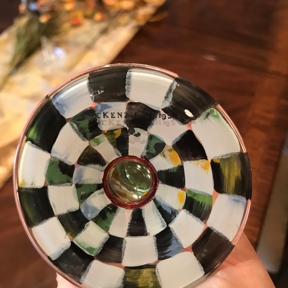 Mackenzie - Childs wine glasses set - Picture 3 of 3